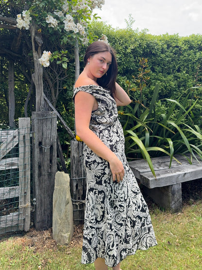 Floral Maxi Dress | Size 12-14
