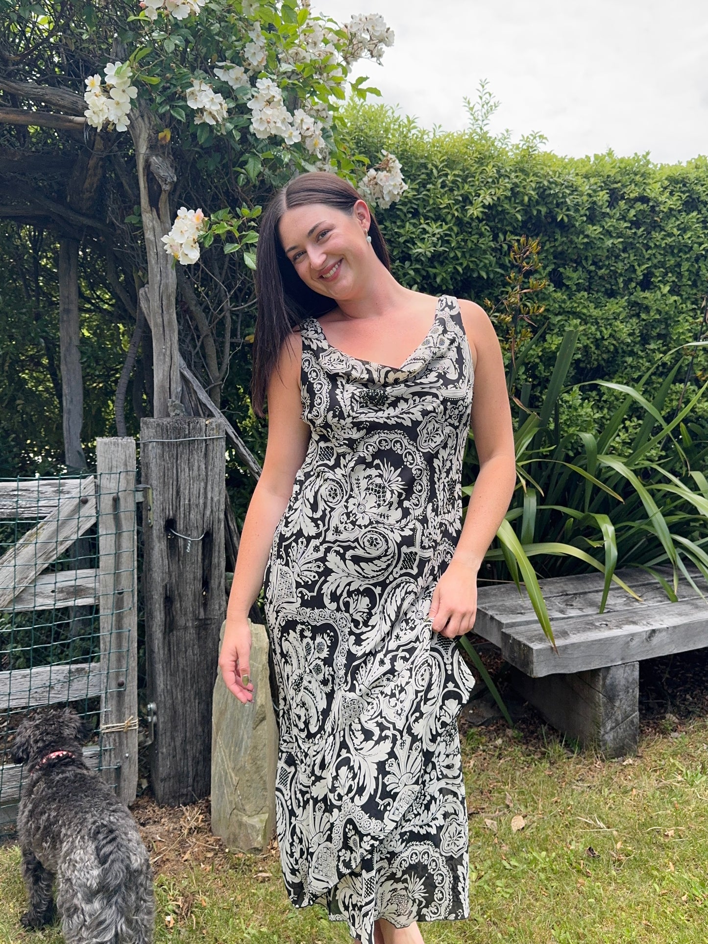 Floral Maxi Dress | Size 12-14