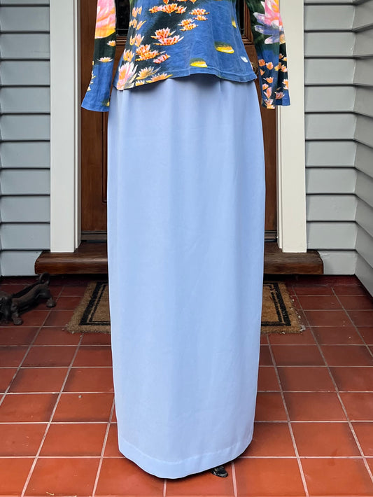 Blue Maxi Skirt | Size 8-10