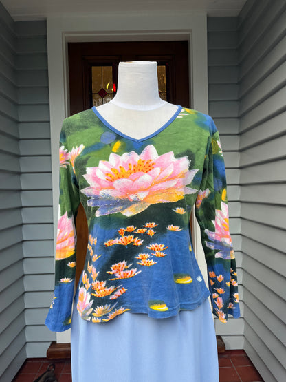 Beaded 3/4 Sleeve | Size 8-12