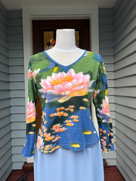 Beaded 3/4 Sleeve | Size 8-12