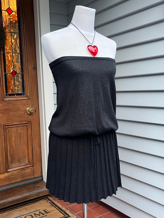 Y2K Strapless Dress / Top | Size M