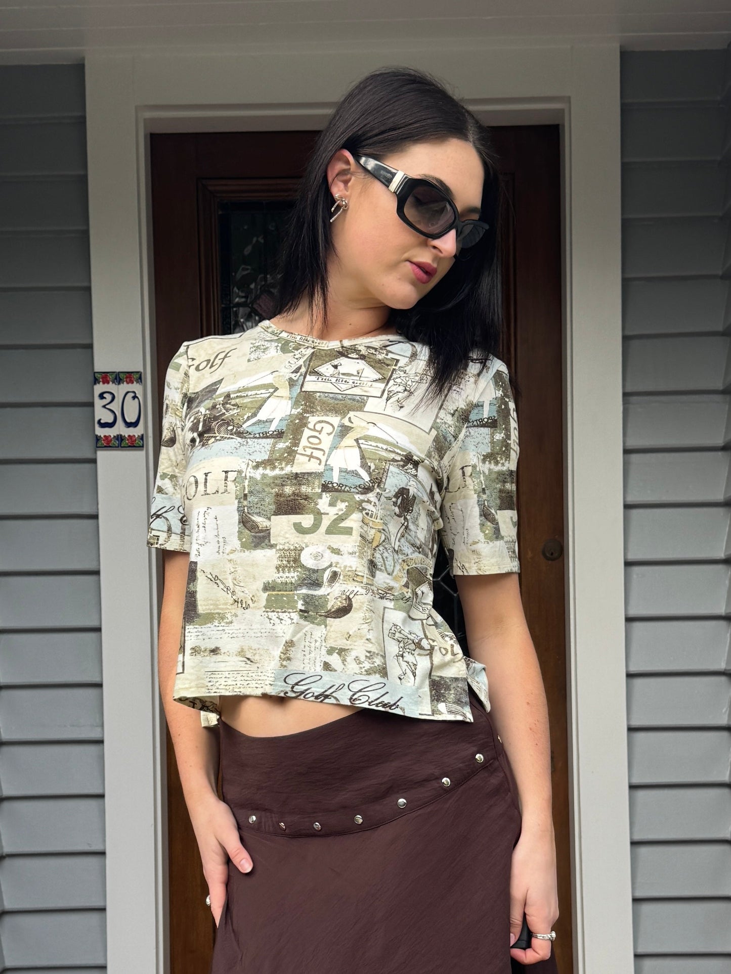 Vintage Printed T-Shirt | Size 12-14