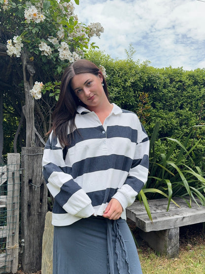 Striped Rugby Jersey | Size 16