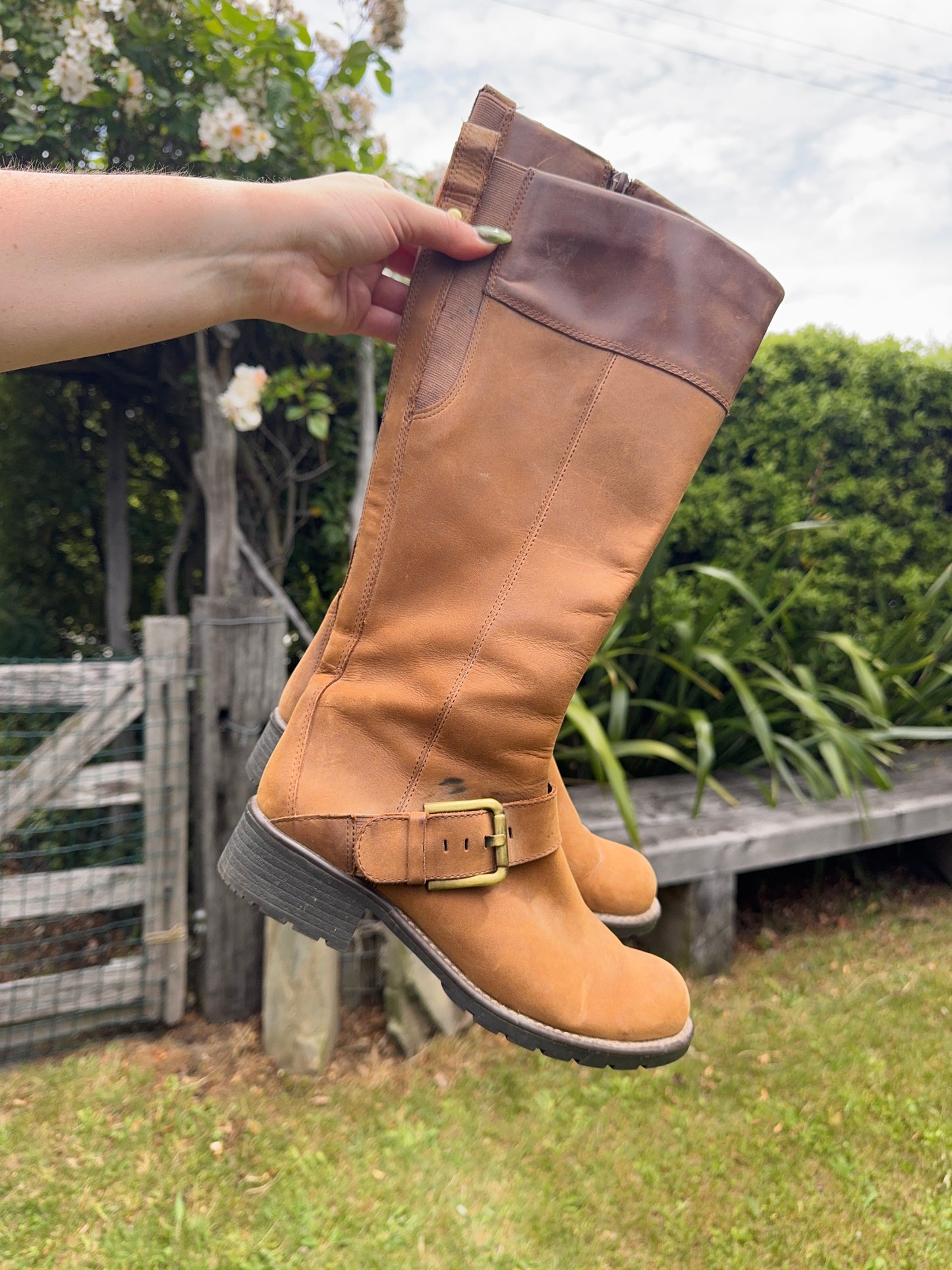 Funky Brown Boots | Size 5 1/2