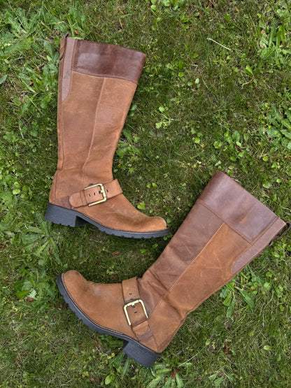 Funky Brown Boots | Size 5 1/2