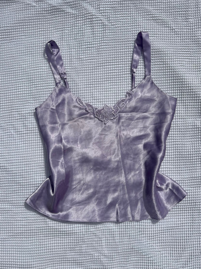 Silky Purple Cami | Size 12