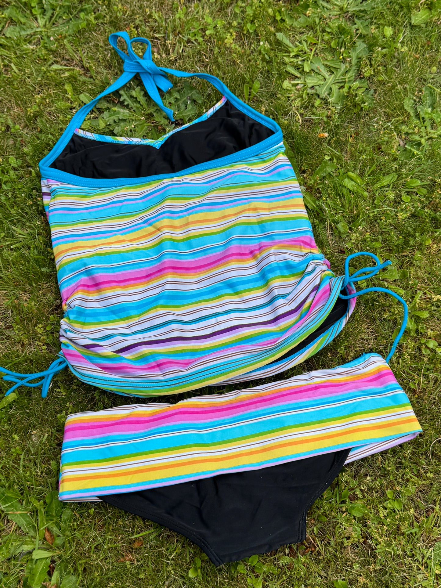 Colourful Tankini Set | Size S-M