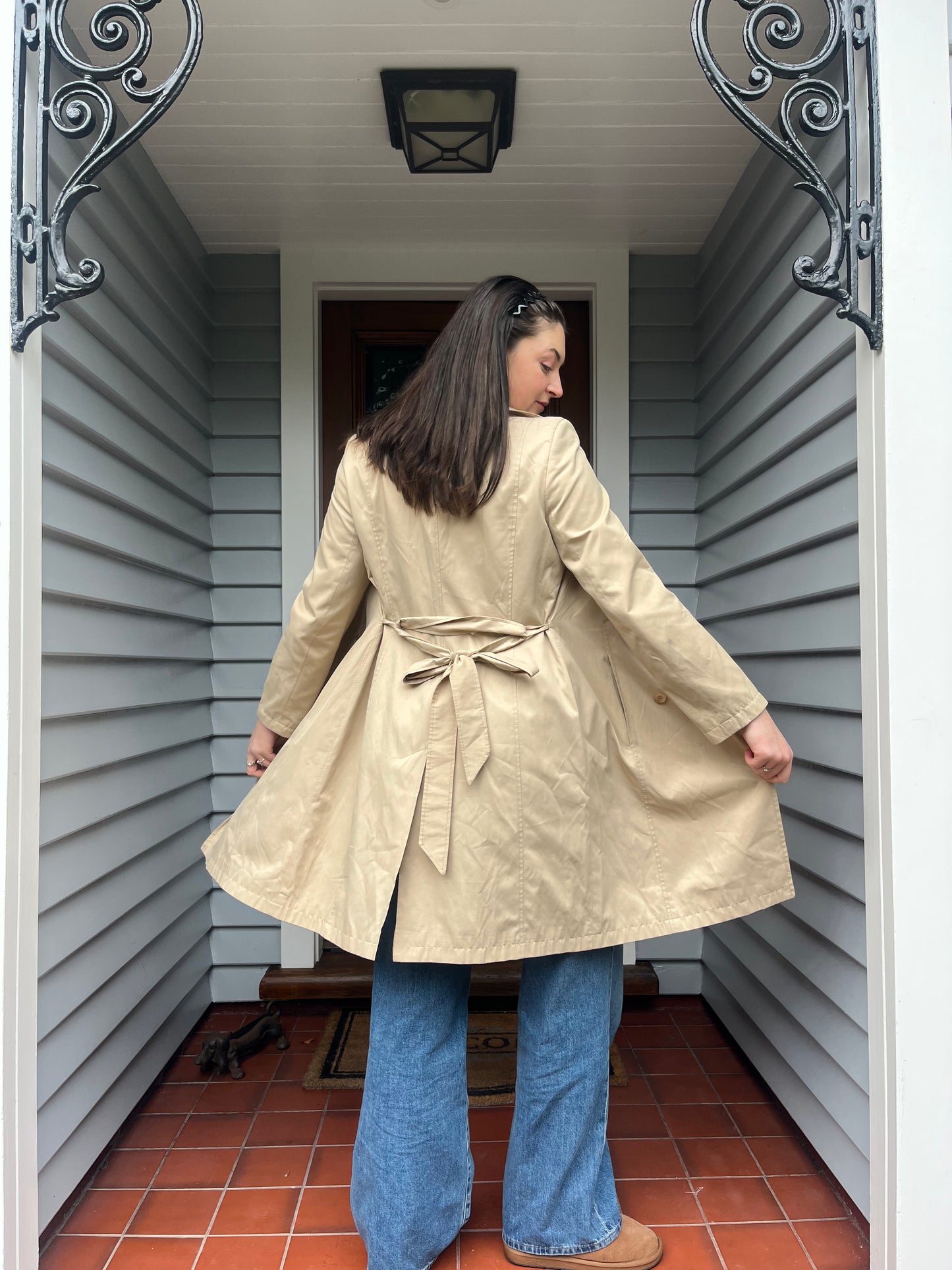 Beige Trenchcoat | Size 12