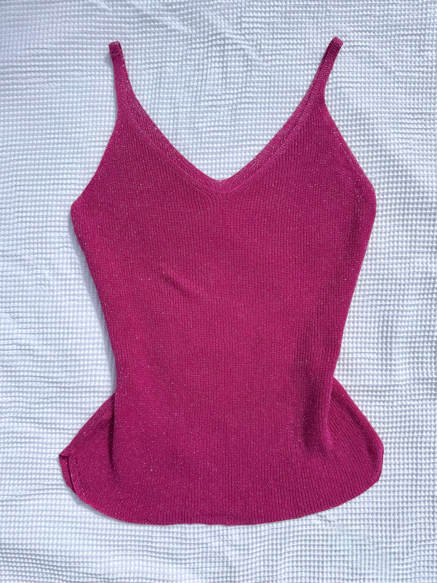 Pink Sparkly Cami | Size 10-12