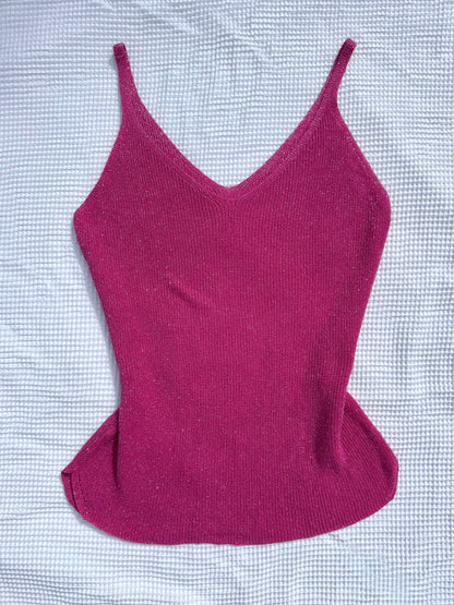 Pink Sparkly Cami | Size 10-12